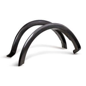 Ford F-150 Fender Flares - Carbon Fiber - Front - Type-AO - '21-'24